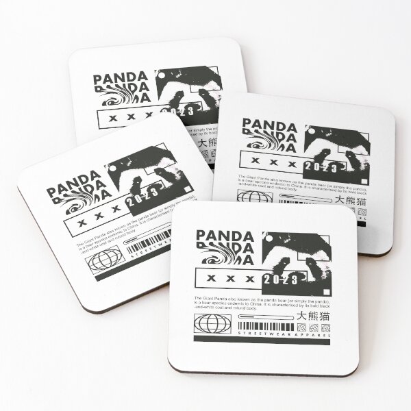 Item preview, Panda: Abstract Streetwear Design designed and sold by Polarisofficial.