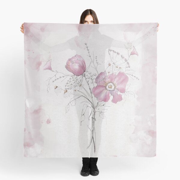 Item preview, Wild Rose Flowers in Pink watercolor designed and sold by HeidiArtist.