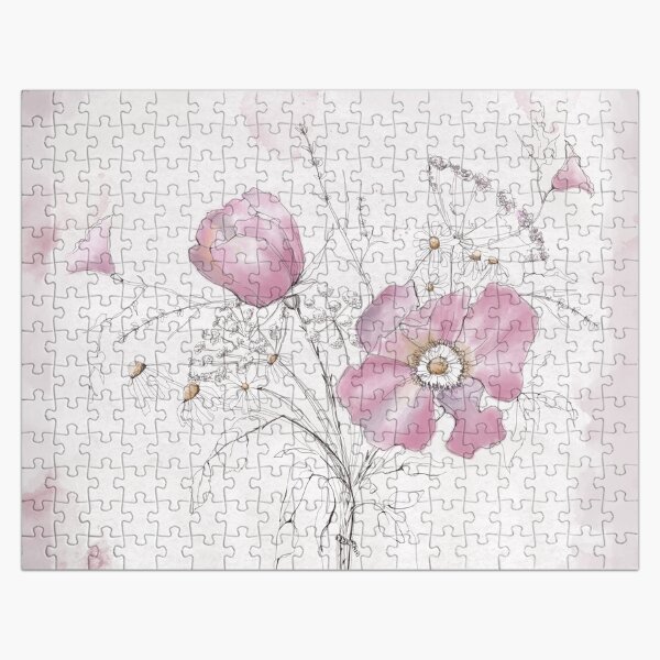 Artikel-Vorschau von Wilde Rosenblüten in rosa Aquarell, designt und verkauft von HeidiArtist.