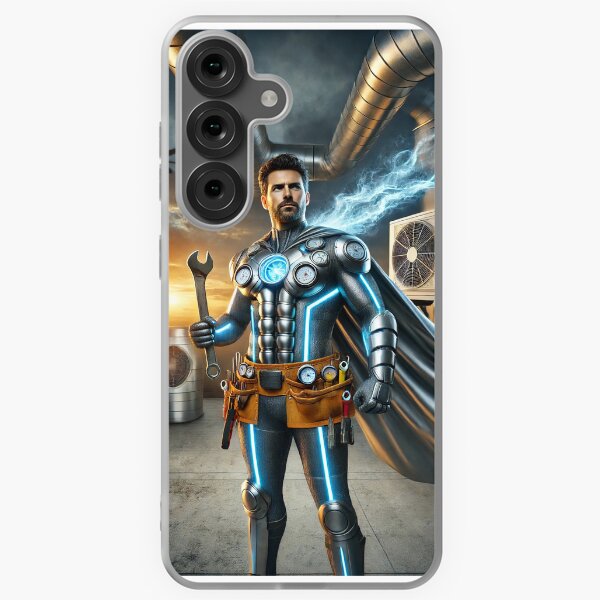 Item preview, HVAC Superhero designed and sold by WylieDesigns.