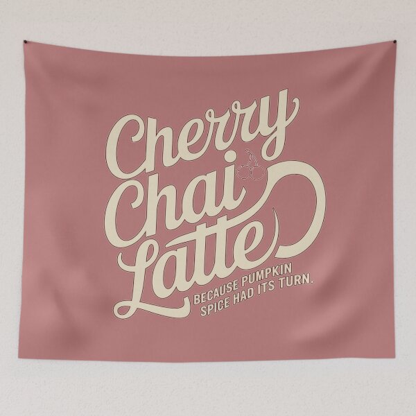 Item preview, Cherry Chai Latte designed and sold by JediKittenWars.