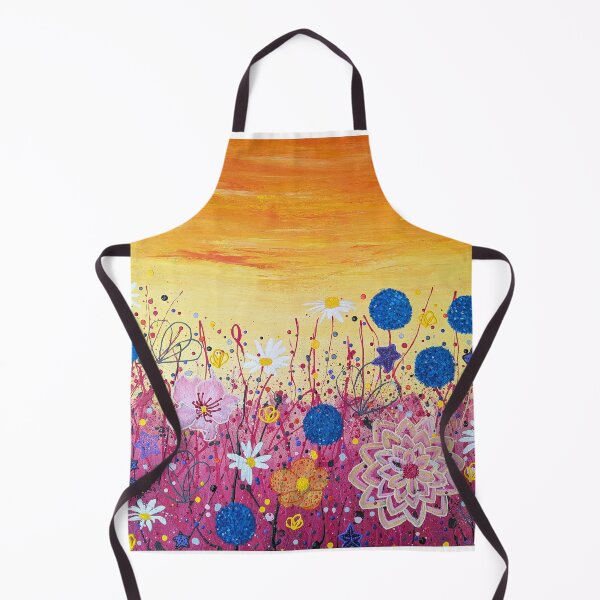 Item preview, Wildflower Party, abstract modern illustrative floral art designed and sold by NavySloth-Art.