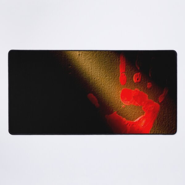 Item preview, Haunting Bloody Red Paint Hand Print designed and sold by Hena Tayeb.