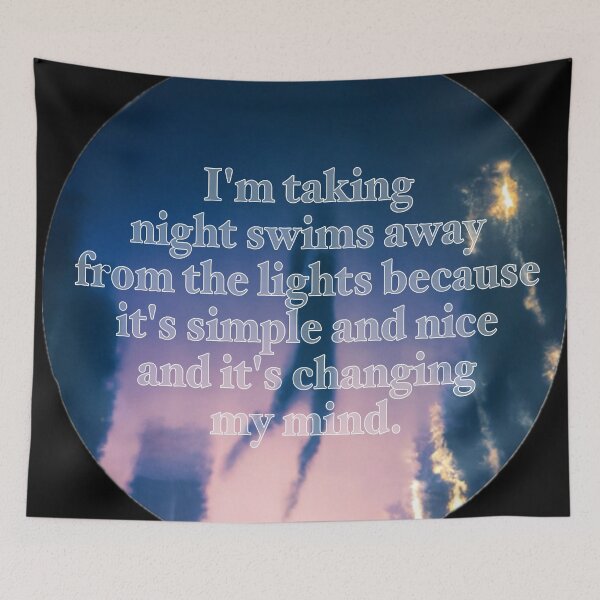 Item preview, Night swims designed and sold by Mysterious Goose .
