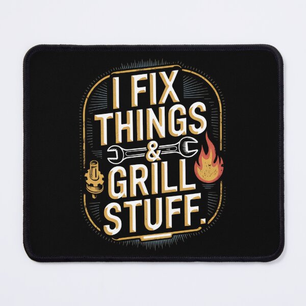 Item preview, Fixer and Griller – Dad Life Design designed and sold by TeeGrit.