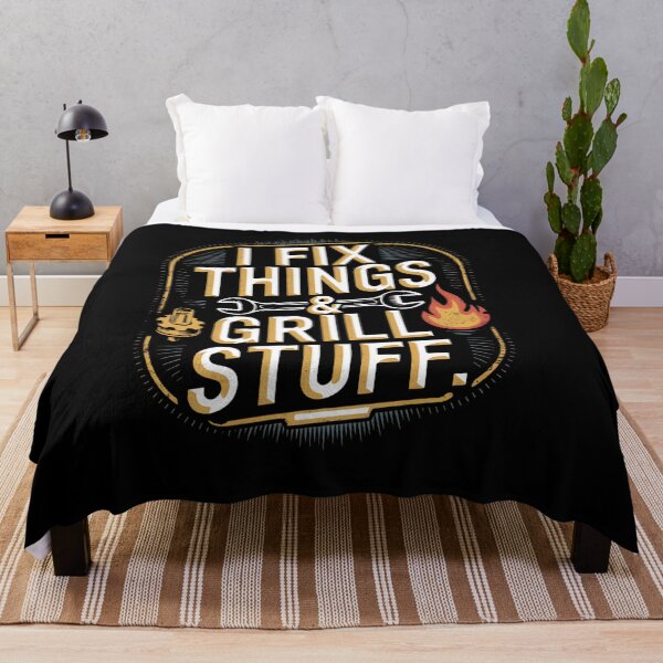 Item preview, Fixer and Griller – Dad Life Design designed and sold by TeeGrit.