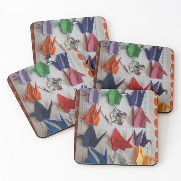 Item preview, Colourful paper cranes  designed and sold by becky43art.