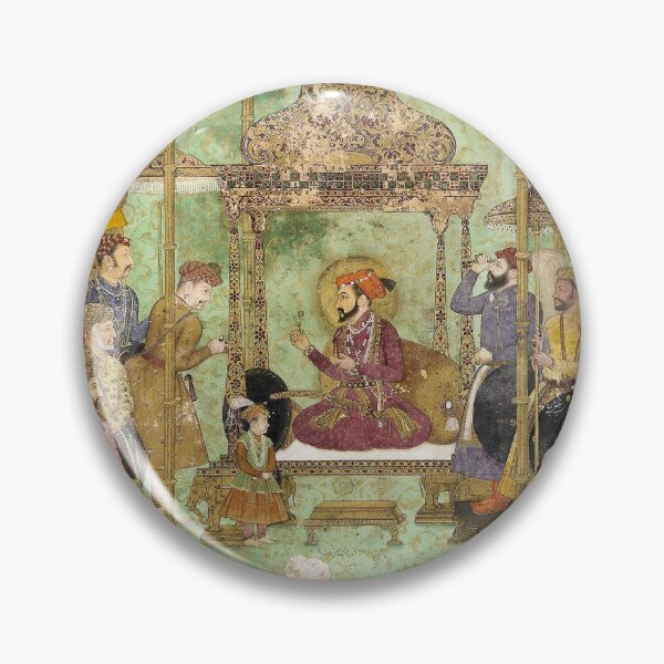 Item preview, Shah Jahan enthroned. Mughal Miniature designed and sold by likiska.