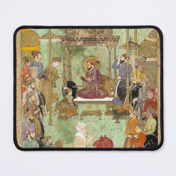 Item preview, Shah Jahan enthroned. Mughal Miniature designed and sold by likiska.