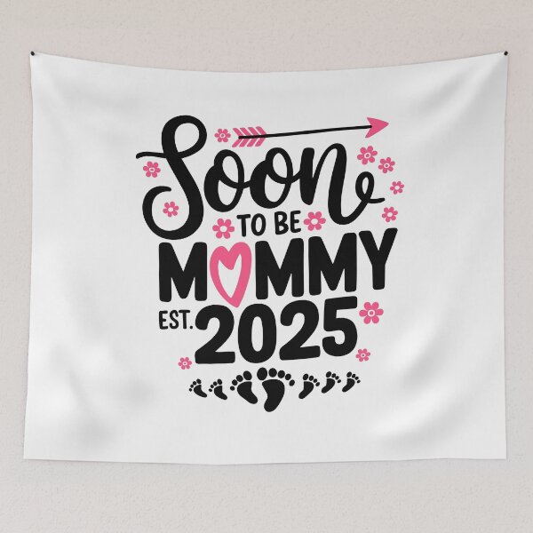 Item preview, Soon to be Mommy 2025 - First Time Mom Pregnancy Announcement designed and sold by InspireSticker.
