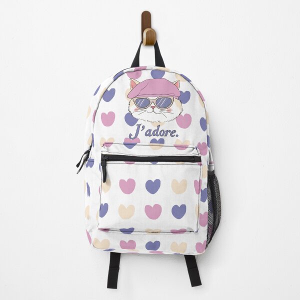 Item preview, Preppy Aesthetic Cat - J'adore French Chic Vintage designed and sold by livein105.