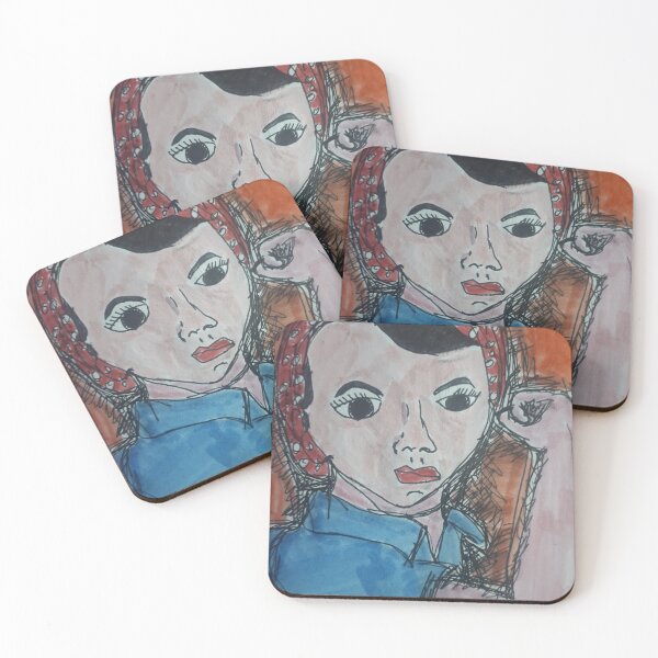 Item preview, Rosie the riveter  designed and sold by becky43art.