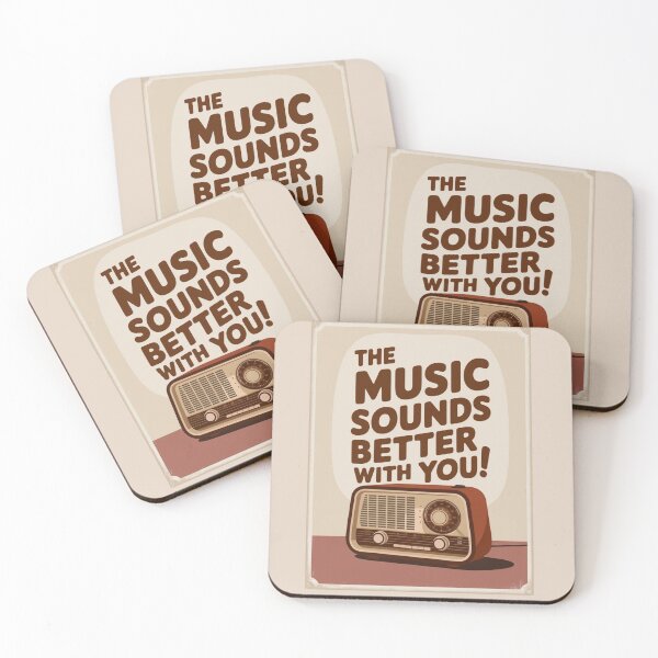 Item preview, RADIO - THE MUSIC SOUNDS BETTER WITH YOU designed and sold by 123ks.