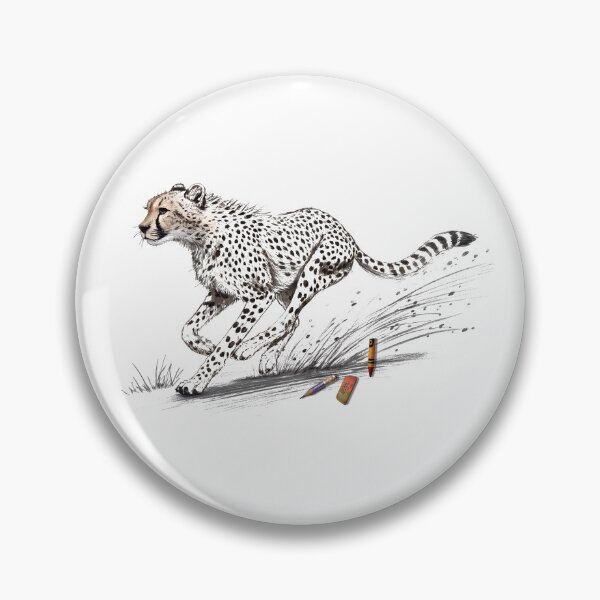 Item preview, Running Cheetah designed and sold by NickTaroDesign.