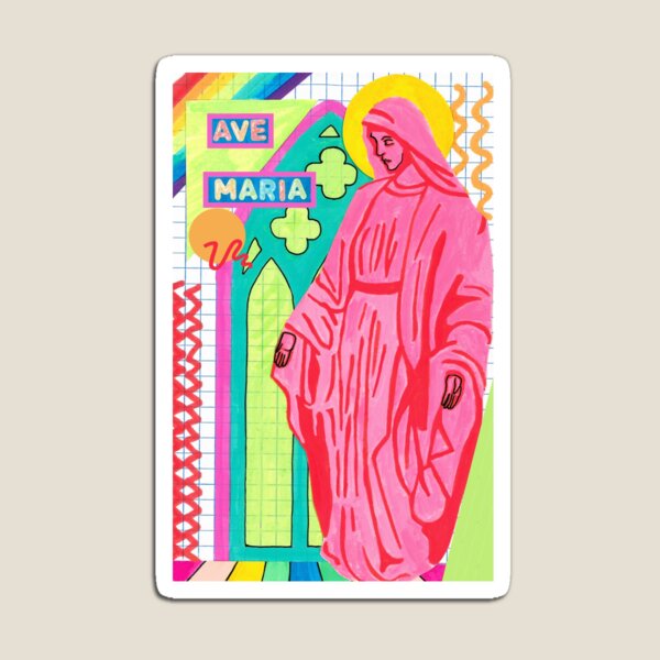 Item preview, Ave María de neón designed and sold by felixuber.