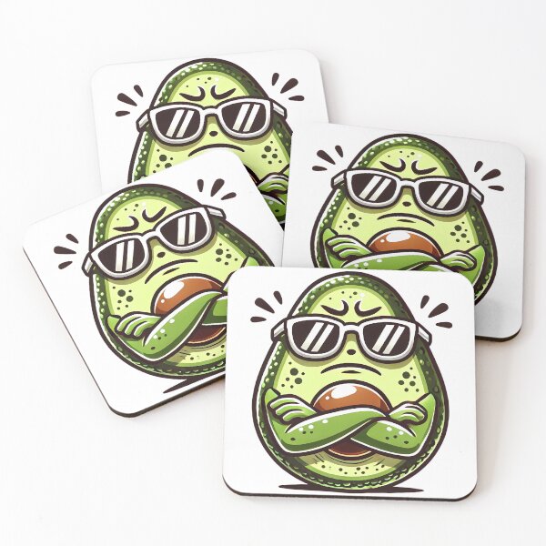Item preview,  Cool Avocado with Sunglasses and Attitude designed and sold by Linework Studio.