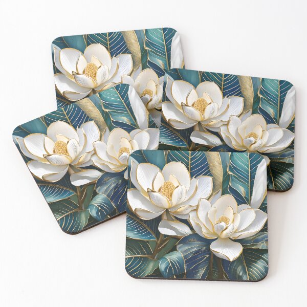 Item preview, Southern Magnolias Art designed and sold by Lee Hiller Designs.