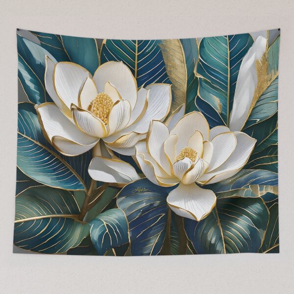 Item preview, Southern Magnolias Art designed and sold by Lee Hiller Designs.
