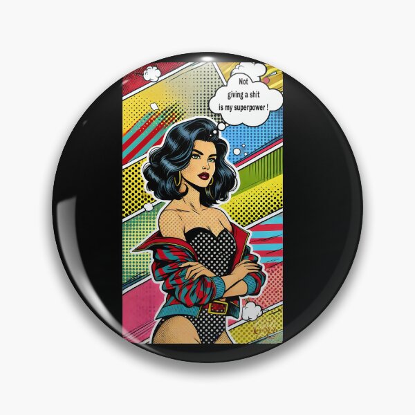 Item preview, Pop art beautiful woman designed and sold by CessB.