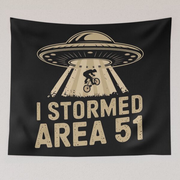 Item preview, UFO - I STORMED AREA 51 designed and sold by 123ks.