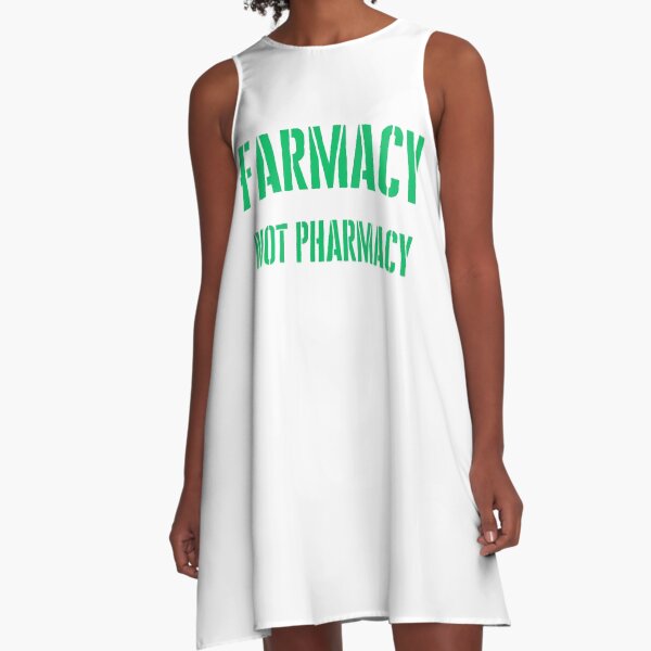 Item preview, Farmacy not pharmacy food not pharma shirt designed and sold by filipx78.