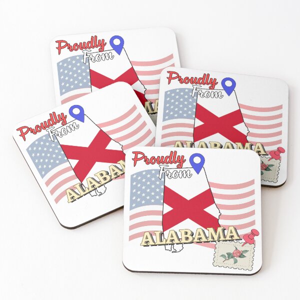 Item preview, Proudly from Alabama - USA state design designed and sold by PHRASEandSTYLE.