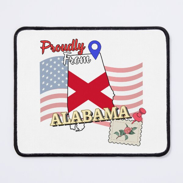 Item preview, Proudly from Alabama - USA state design designed and sold by PHRASEandSTYLE.
