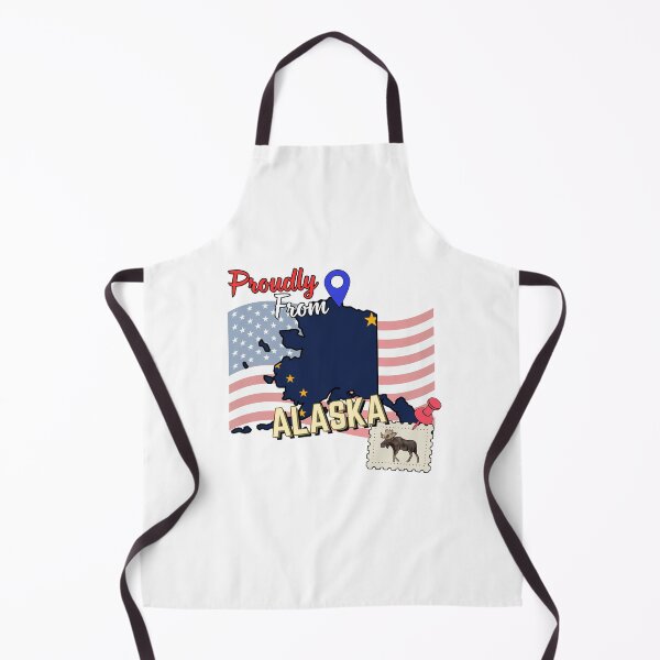 Item preview, Proudly from Alaska - USA state design designed and sold by PHRASEandSTYLE.