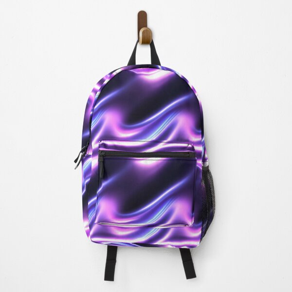 Item preview, Abstract Neon Fluid Waves Pattern designed and sold by patternicco.