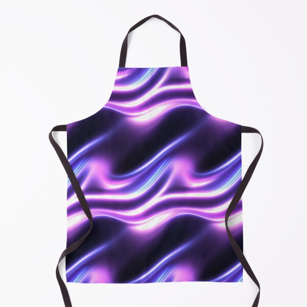 Item preview, Abstract Neon Fluid Waves Pattern designed and sold by patternicco.
