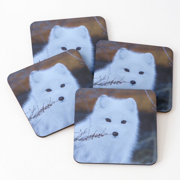 Item preview, White Artic Fox designed and sold by RainnzStickerz.