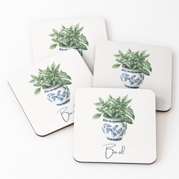 Item preview, Basil on a vase designed and sold by Sketch-Shack.