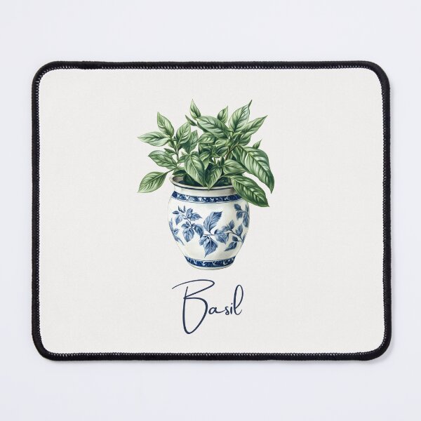 Item preview, Basil on a vase designed and sold by Sketch-Shack.
