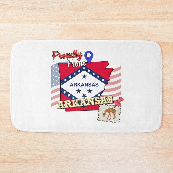 Item preview, Proudly from Arkansas - USA state design designed and sold by PHRASEandSTYLE.