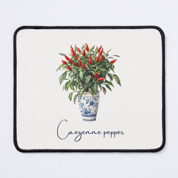 Item preview, Cayenne pepper on a vase designed and sold by Sketch-Shack.
