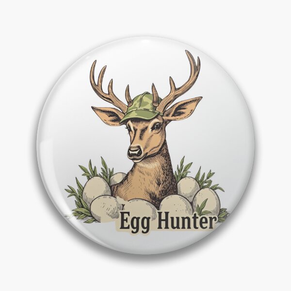 Item preview, Egg Hunter Deer Buck Hunting Easter designed and sold by ArtFromBeyond.
