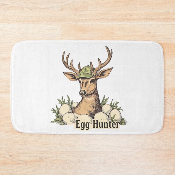 Item preview, Egg Hunter Deer Buck Hunting Easter designed and sold by ArtFromBeyond.