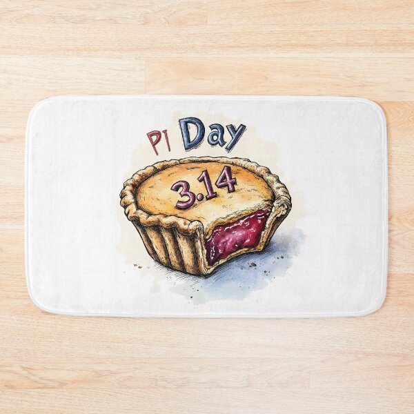Item preview, Math Meets Dessert: Pi Day Celebration – A Fun Handwritten Tribute to 3.14 for Math and Pie Lovers! designed and sold by FUNqoosh.
