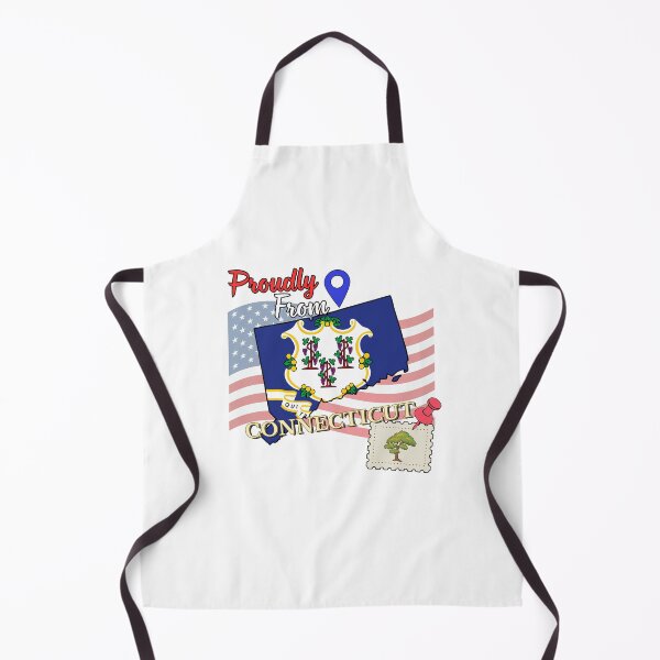 Item preview, Proudly from Connecticut - USA state design designed and sold by PHRASEandSTYLE.
