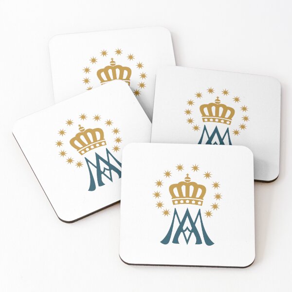 Item preview, Virgin Mary Queen of Heaven -- Marian Crown Logo designed and sold by m0sher.