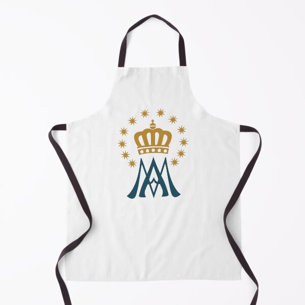 Item preview, Virgin Mary Queen of Heaven -- Marian Crown Logo designed and sold by m0sher.