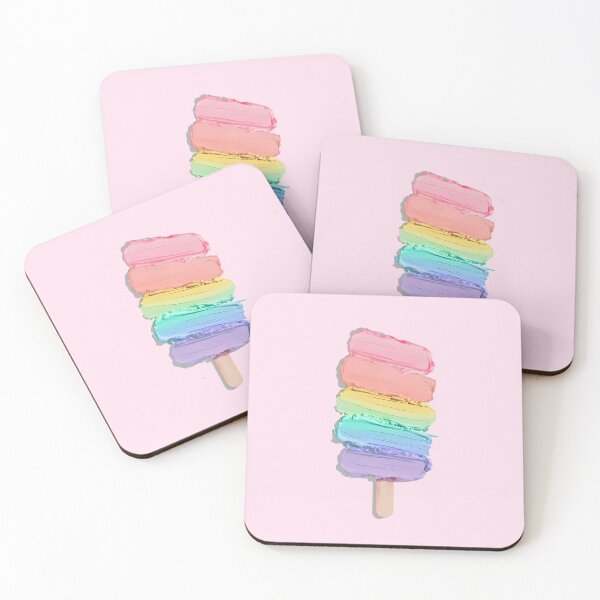 Item preview,  Pastel Rainbow Ice Cream designed and sold by cafelab.