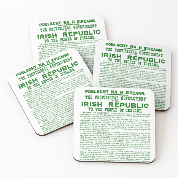 Item preview, Irish Republic Declaration of Independence 1916 designed and sold by Irish-Pride.
