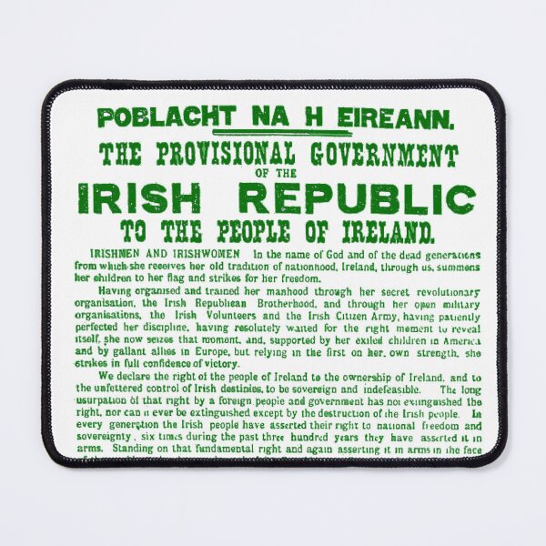 Item preview, Irish Republic Declaration of Independence 1916 designed and sold by Irish-Pride.