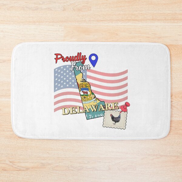 Item preview, Proudly from Delaware - USA state design designed and sold by PHRASEandSTYLE.