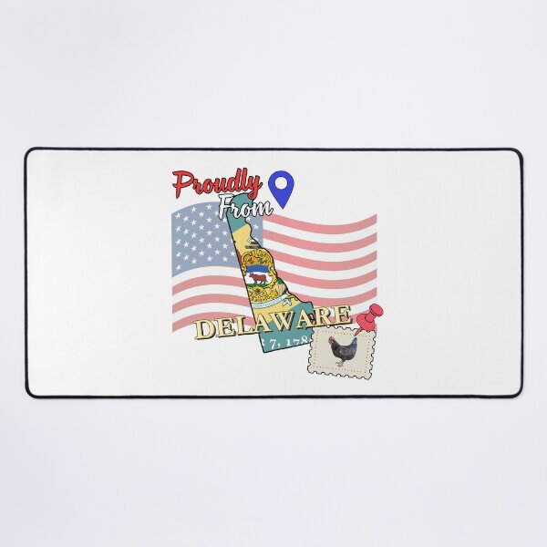 Item preview, Proudly from Delaware - USA state design designed and sold by PHRASEandSTYLE.