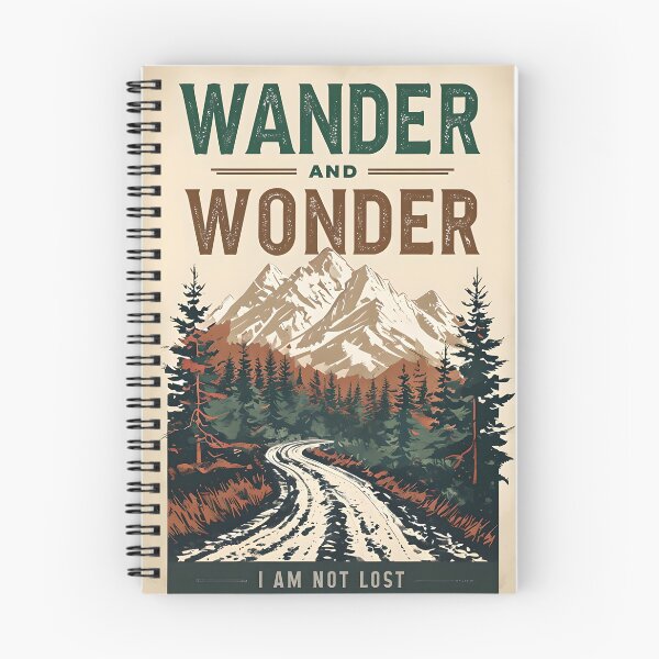 Item preview, Wander and Wonder - I am not lost designed and sold by DesignStudio135.