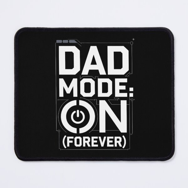 Item preview, Dad Mode Always On – Geeky Father Design designed and sold by TeeGrit.