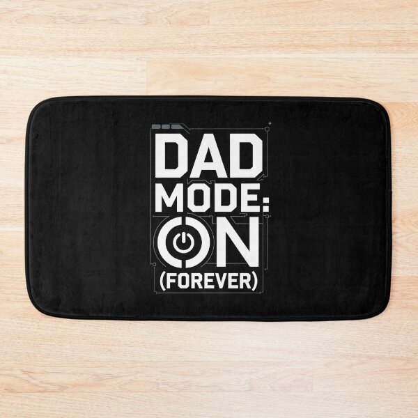 Item preview, Dad Mode Always On – Geeky Father Design designed and sold by TeeGrit.