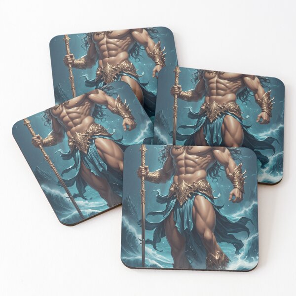 Item preview, Magnificent Poseidon emerging from the water designed and sold by Danh Style.